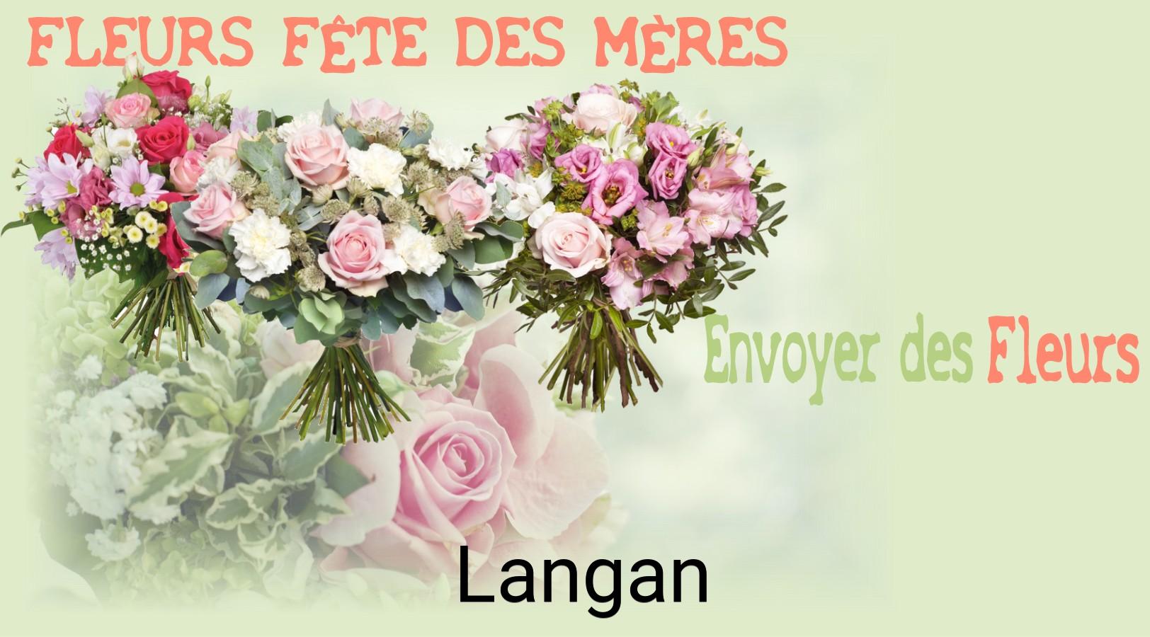 Bouquet de Fête des Mères livré à Langan